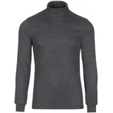 TRIGEMA Damen, Rollkragenpullover 585010, grau (grau-melange 109), 52 (Herstellergröße: XXL,