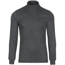 TRIGEMA Damen, Rollkragenpullover 585010, grau (grau-melange 109), 52 (Herstellergröße: XXL,