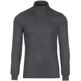TRIGEMA Damen, Rollkragenpullover 585010, grau (grau-melange 109), 52 (Herstellergröße: XXL,