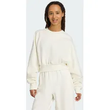adidas Weiches Lux Loose Sweatshirt Off White XXL