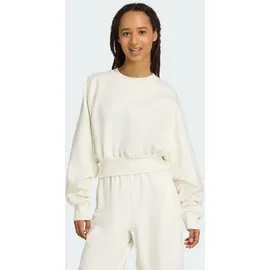 adidas Weiches Lux Loose Sweatshirt Off White XXL
