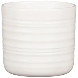 Scheurich Cottage Blumentopf aus Keramik, rund, Wellenoptik, mehrere Farben und Grössen