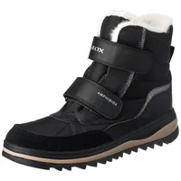 GEOX J ADELHIDE Girl B AB Ankle Boot, Black,