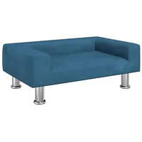 vidaXL Kindersofa vidaXL 70 x 45 x 26,5 cm Kiefer blau