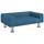 vidaXL Kindersofa vidaXL 70 x 45 x 26,5 cm Kiefer blau