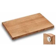Schneidboard Eiche - Design Schneidebrett Aus Massivem Holz - Made in Germany - 45x29x3,8 cm