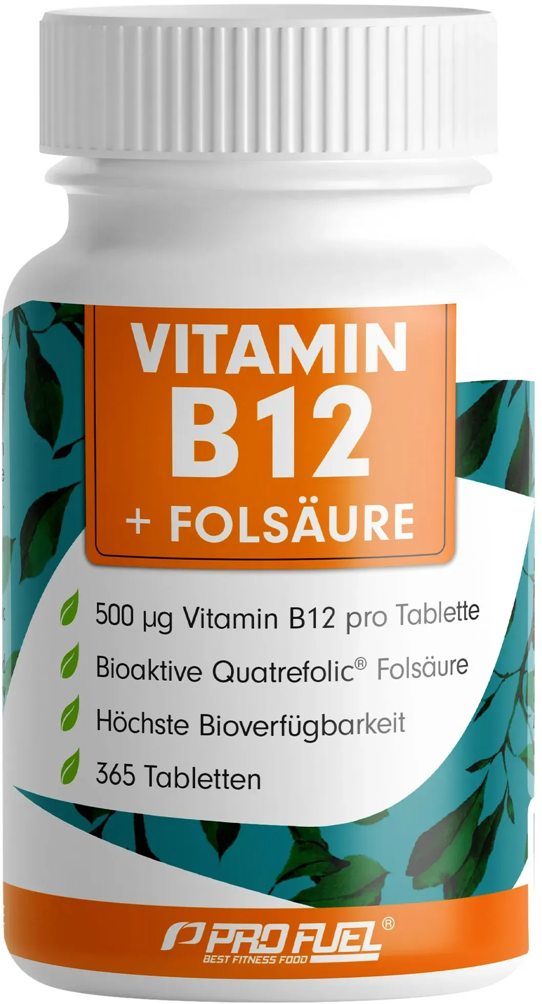 ProFuel - Vitamin B 12 + Folsäure Tabletten 365 St