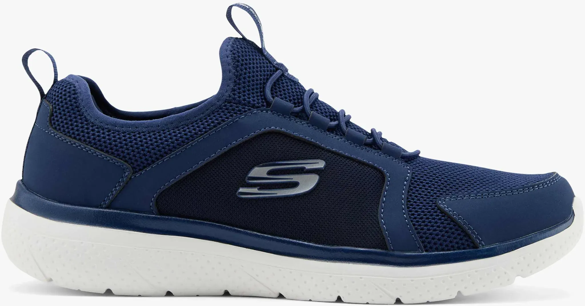 Skechers Geno Slip On Sneaker Blau, Herren, Größe: 42 - Skechers Geno Slip On Sneaker Blau, Herren, Größe: 42 - man - Blau