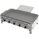 ChattenGlut Gasbräter 5-flammig 980 x 530 x 270 cm Edelstahl inkl. Reibekuchen-Aufsatz