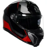 AGV Tourmodular Perception Klapphelm - Schwarz/Grau/Rot / XL