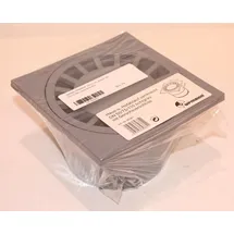 Upmann GmbH & Co. KG Upmann Haus-u.Hofablauf DN50/75 senkrecht 150 x 150 mm PVC lichtgrau