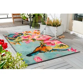 Wash+Dry Bloomibri 50 x 75 cm Blau/Rot