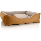 BedDog Hundebett Teddy Hundesofa, waschbares Hundebett mit Rand Hundekissen