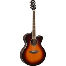 Yamaha Akustikgitarre »E-Akustikgitarre CPX600OVS, Old Violin Sunburst« braun