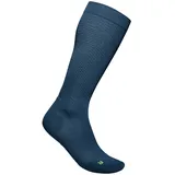 Bauerfeind Ultralight Kompressions-Socken Herren Blau 41-43