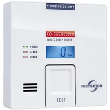 PROTECTOR CO-300F Weiß Kohlenmonoxid-Melder 1