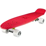 Ridge PB-27-Red-White Skateboard, Red/White, 69 cm