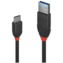 Lindy USB-C auf USB-A 15 m Schwarz