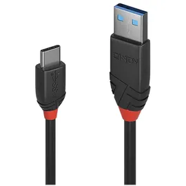 Lindy USB-C auf USB-A 15 m Schwarz