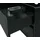 Mendler Waschbeckenunterschrank HWC-B19, Waschtischunterschrank Waschtisch Badezimmer, hochglanz Soft-Close 50x60cm ~ schwarz
