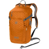 Jack Wolfskin Alleycat 18 Sporttasche Unisex Sportasche, orange Grid, ONE Size