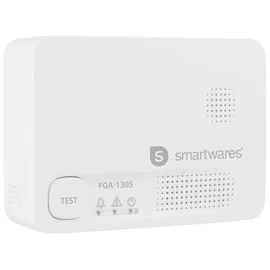 smartwares FGA-13051 Kohlenmonoxid-Melder inkl. 5 Jahres-Batterie batteriebetrieben detektiert Kohlenmonoxid
