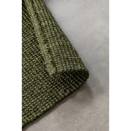 HANSE HOME Jute Teppich – Natur Wohnzimmerteppich aus 100% Jute - Handgewebt & Umweltfreundlich – Boho Naturfaser Juteteppich für Wohnzimmer, Schlafzimmer, Esszimmer – Grün, 80x150cm