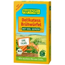 Rapunzel Delikatess Gemüse-Brühwürfel mit Gemüse bio