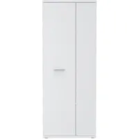 Forte NET106 Schrank 69 x 179 x 35 cm Weiß