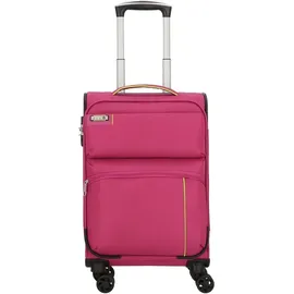 d & n Travel Line 6704 4-Rollen Cabin 55 cm / 33 l pink