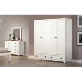 Möbilia Salgen 125 x 85 x 41 cm Braun/Weiß