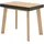 SKRAUT HOME Ausziehtisch 262 x 73 x 90 cm Eiche schwarz