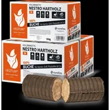 Heizfuxx Holzbriketts Nestro Hartholz m 10kg x 3 Karton 30kg