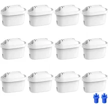 Waterdrop Filterkartuschen, Ersatz für Brita® Maxtra+® Plus, Maxtra Pro® All-in-1 Wasserfilter, Kompatibel mit Brita® Marella® Kanne, Reduziert PFAS, PFOA/PFOS, TÜV SÜD, NSF Zertifiziert (12)