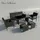 home collective Gartenmöbel Set 7-Sitzer Loungeset schwarz