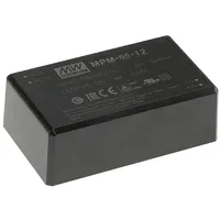 MeanWell MEAN WELL MPM-65-15 AC/DC-Printnetzteil 15 V/DC 65 W