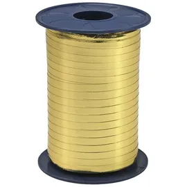 Präsent C.E. Pattberg Mexico Geschenkband metallic Gold, 5 mm x 400 m Ringelband zum Einpacken von Geschenken, Breite, Zubehör zum Dekorieren & Basteln, Dekoband, Anlass
