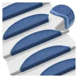vidaXL Stufenmatten 10 Stk. 56x17x3 cm Blau