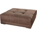 Jockenhöfer Hocker Moldau XXL 120 x 39 x 120 cm Braun