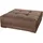 Jockenhöfer Hocker Moldau XXL 120 x 39 x 120 cm Braun