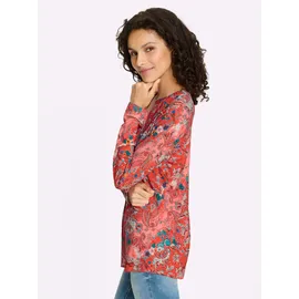 Heine Shirtbluse rot 40