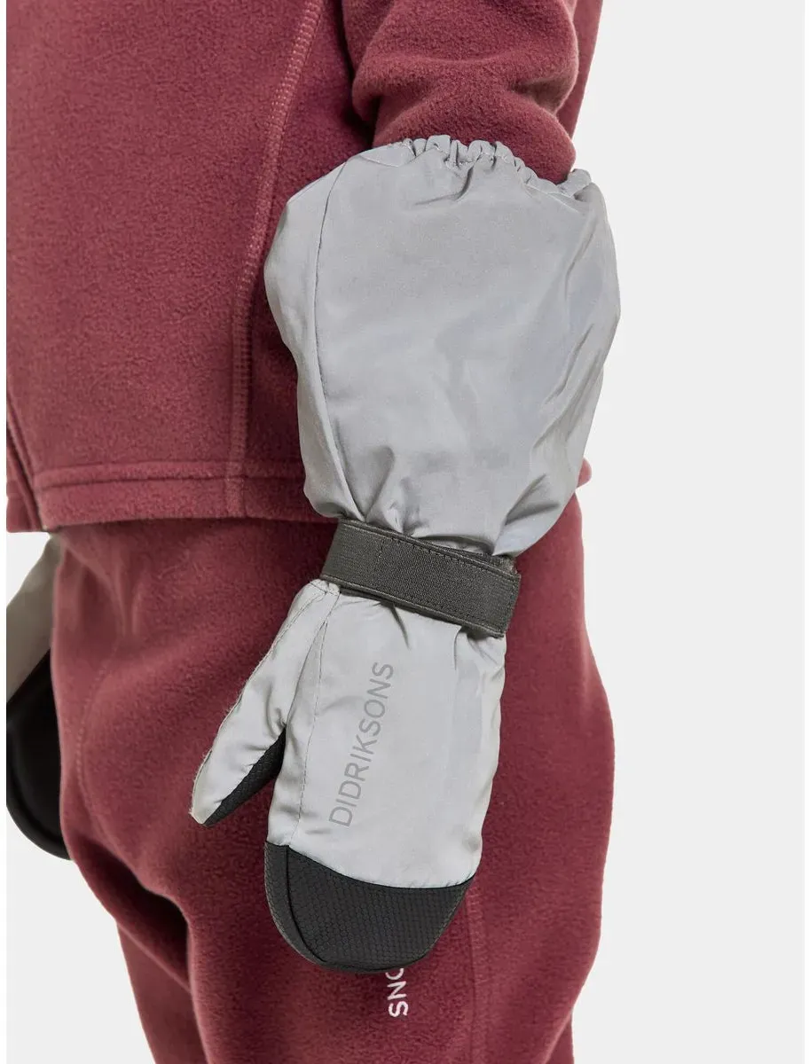 Didriksons Biggles Refl Mitten silver (Z75) 8/10