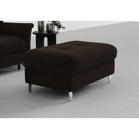 sit&more Hocker Marano mit Stauraum 102 x 43 x 67 cm Braun