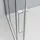 Bernstein Eckdusche Bernstein DX906 flex Schiebetür Soft-Close 8mm Nano Echtglas Chrom 110x90cm