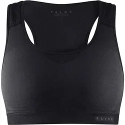 FALKE Madison Low Support Damen Sport-BH, Black, S
