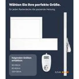 Viesta Infrarotheizung 360 W Weiß