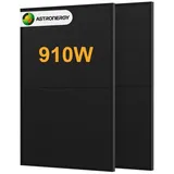 POWERNESS Solarmodul Astronergy N7s 455W Full Black Bifaziales Glas-Glas Solarmodul, 455 W, (2-St., mit n-Type TOPCon), Stecksystem: MC4-EVO2A standardmäßig, HCB40 optional