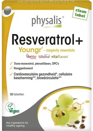 Physalis Resveratrol+ 2x15 Tabletten