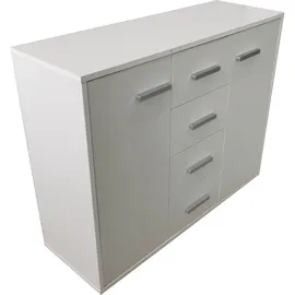 Hti-Living Sideboard Nina mit 4 Schubladen Weiß