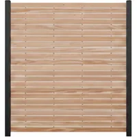Endorphin Sichtschutzzaunpfosten 180 x 180 cm Beige Lärche 3 St.